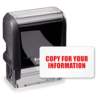 Self-Inking Stamp - Copy For Information Stamp