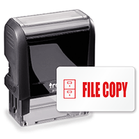 Self-Inking Stamp - File Copy (Cabinet) Stamp