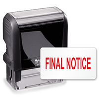 Self-Inking Stamp - Final Notice Stamp